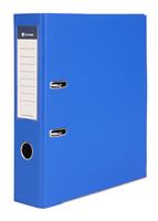 Lever arch file, 75 mm, A4, PP/cardboard, with metal shoe, VICTORIA OFFICE, blue (royal blue)